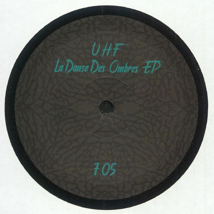 UHF - La Danse Des Ombres EP vinyl sleeve