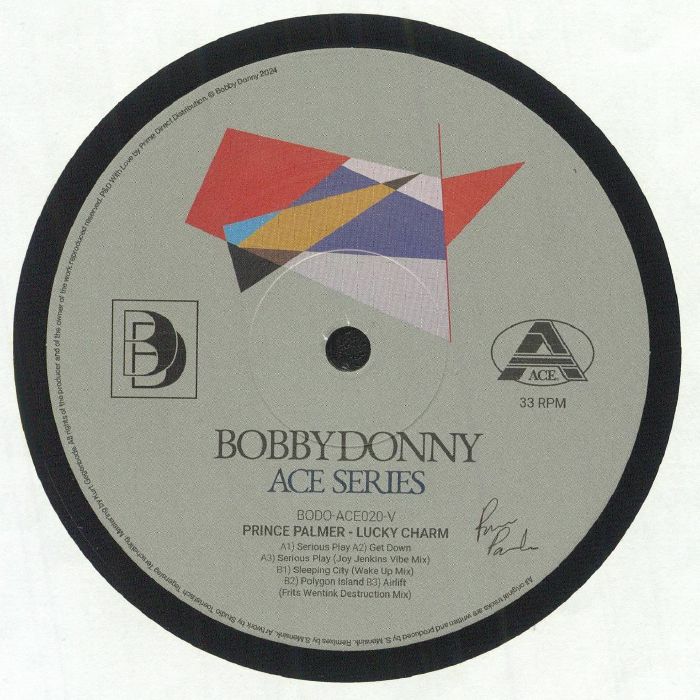 PRINCE PALMER - Lucky Charm vinyl sleeve