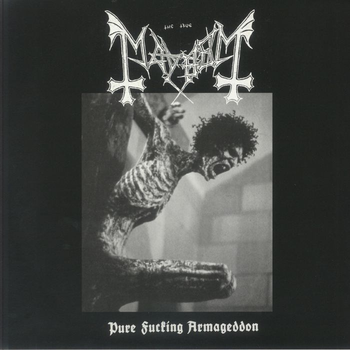 MAYHEM - Pure Fucking Armageddon vinyl sleeve