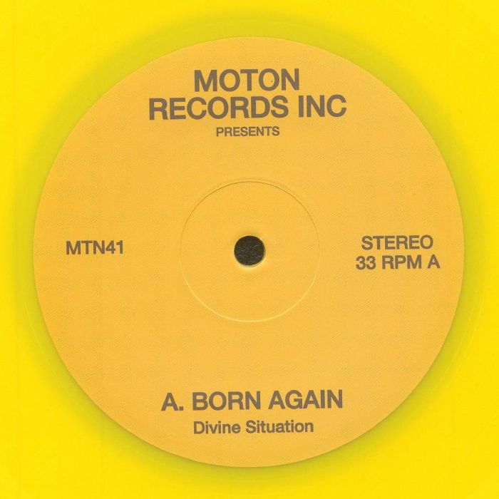 DIVINE SITUATION - Born Again vinyl sleeve