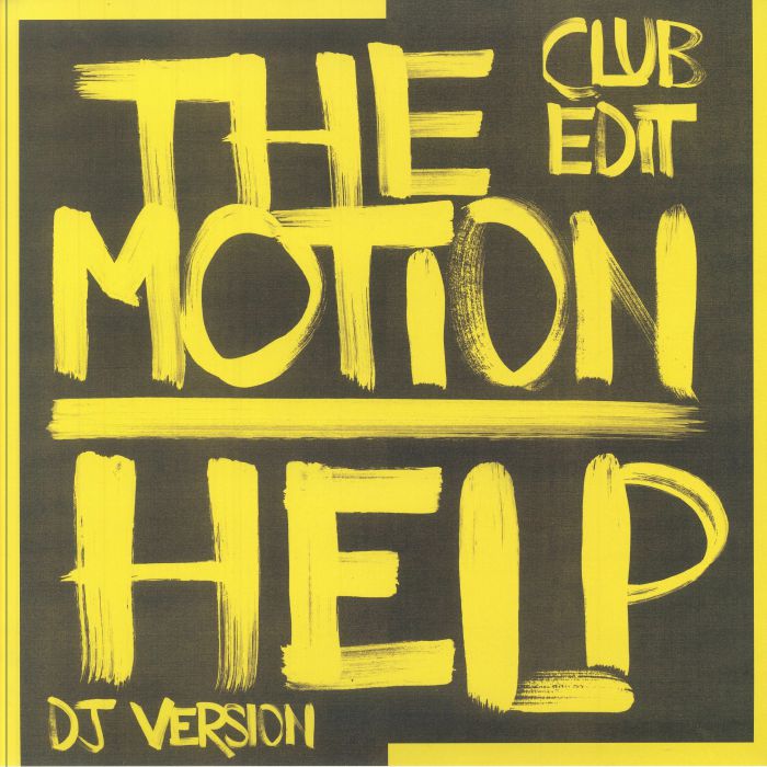PARANOID LONDON - The Motion (Club edit) vinyl sleeve