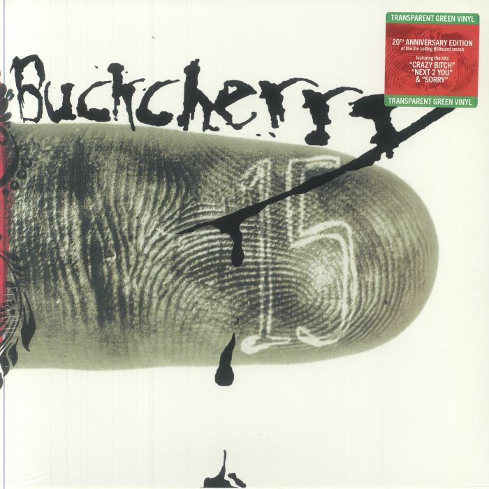 BUCKCHERRY - 15 (20th Anniversary Edition) vinyl sleeve