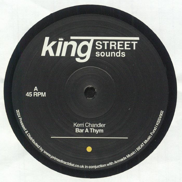 CHANDLER, Kerri - Bar A Thym (reissue) vinyl sleeve