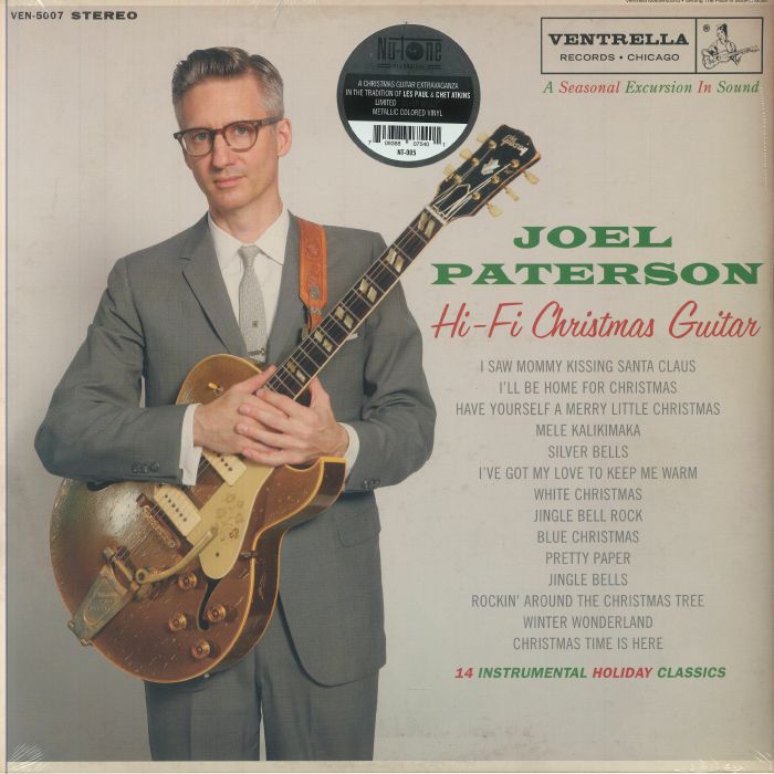 PATERSON, Joel - Hi Fi Christmas Guitar vinyl sleeve