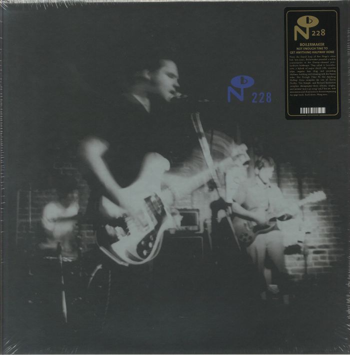 BOILERMAKER - Not Enough Time To Get Anything Halfway Done vinyl sleeve