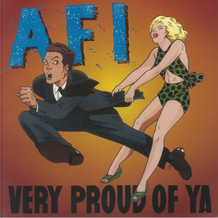 AFI - Very Proud Of Ya vinyl sleeve