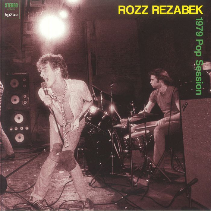 REZABEK, Rozz - 1979 Pop Session vinyl sleeve