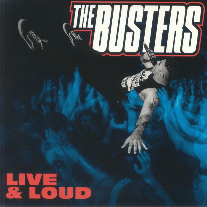 BUSTERS, The - Live & Loud vinyl sleeve