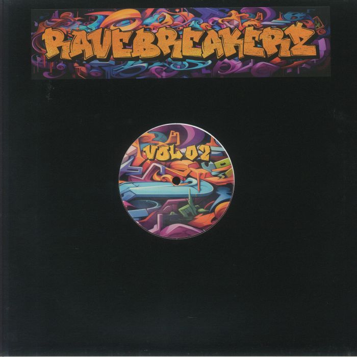 SCALAMERIYA/UMWELT/NITE FLEIT/TRIPPED/MENTAL FEAR PRODUCTIONS - Ravebreakerz Vol 2 vinyl sleeve