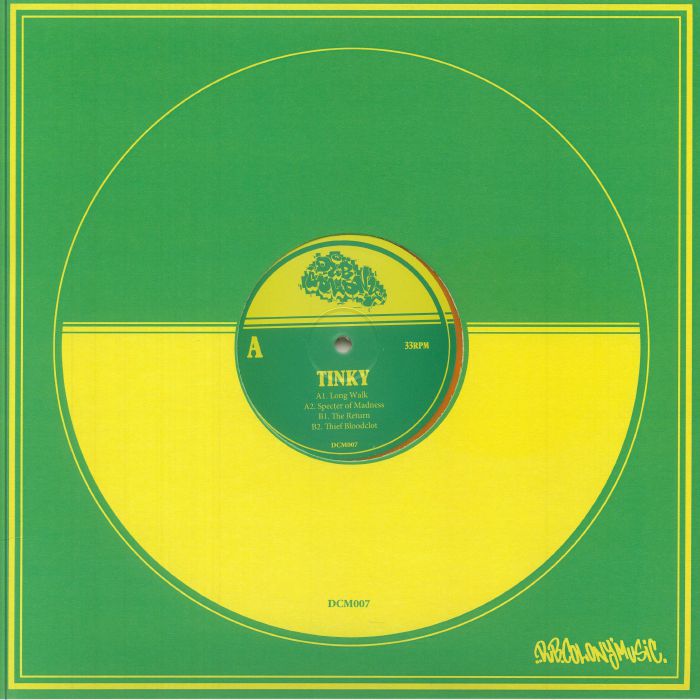 TINKY - Specter Of Madness EP vinyl sleeve