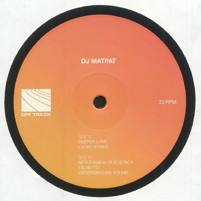 DJ MATPAT - Lucky Strike EP vinyl sleeve