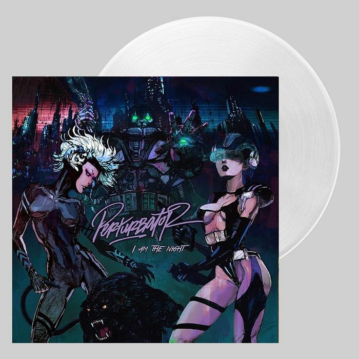 PERTURBATOR - I Am The Night (reissue) vinyl sleeve