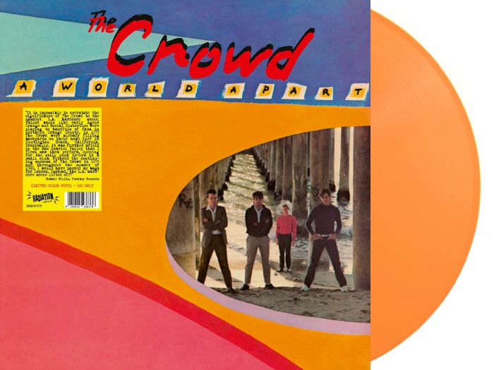 CROWD, The - A World Apart vinyl sleeve