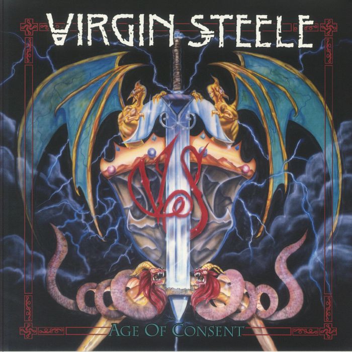 VIRGIN STEELE - Age Of Consent vinyl sleeve