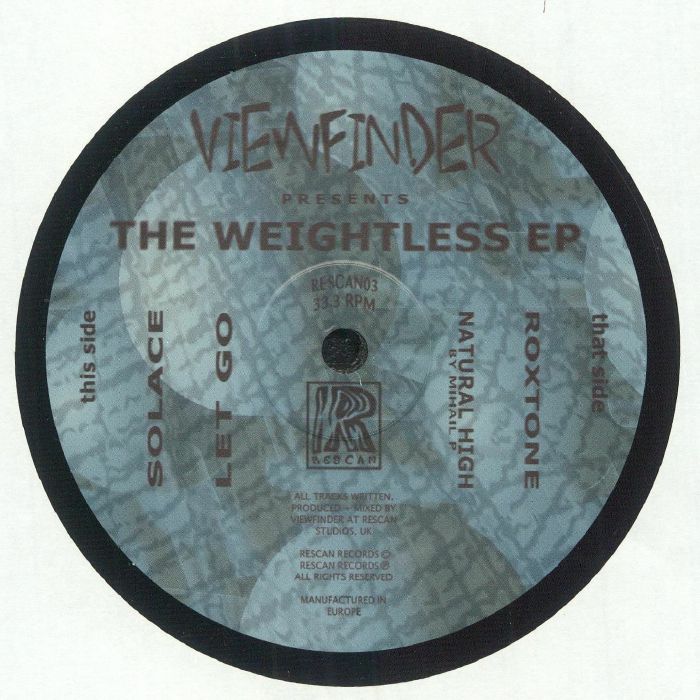 VIEWFINDER/MIHAIL P - The Weightless EP vinyl sleeve
