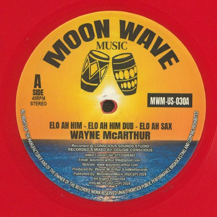 McARTHUR, Wayne/CONSCIOUS SOUNDS/LIZZI BEE/VIBRONICS - Elo Ah Him vinyl sleeve