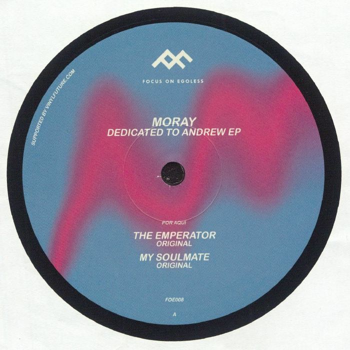 MORAY - Dedicated To Andrew EP vinyl sleeve