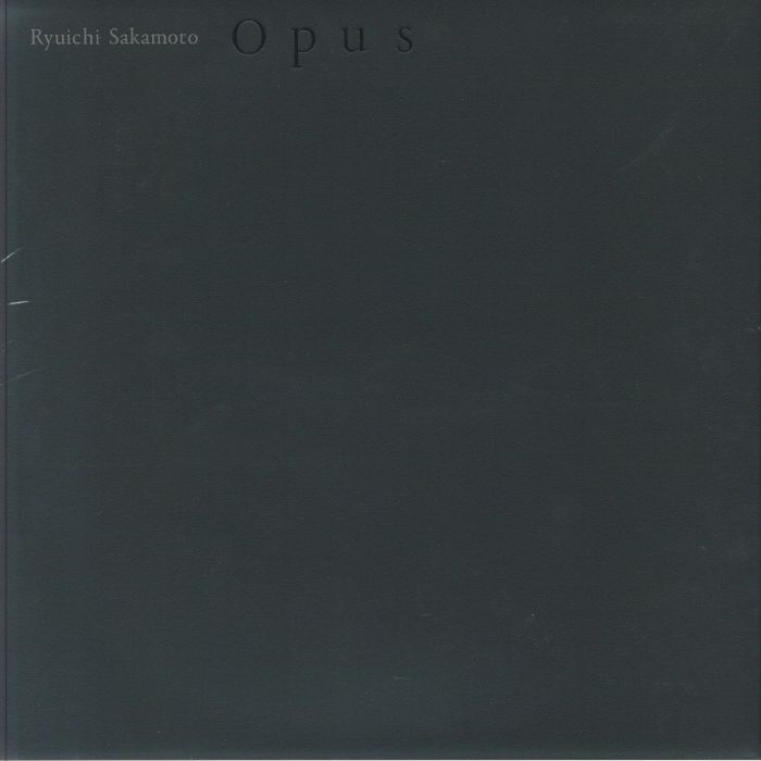 SAKAMOTO, Ryuichi - Opus vinyl sleeve