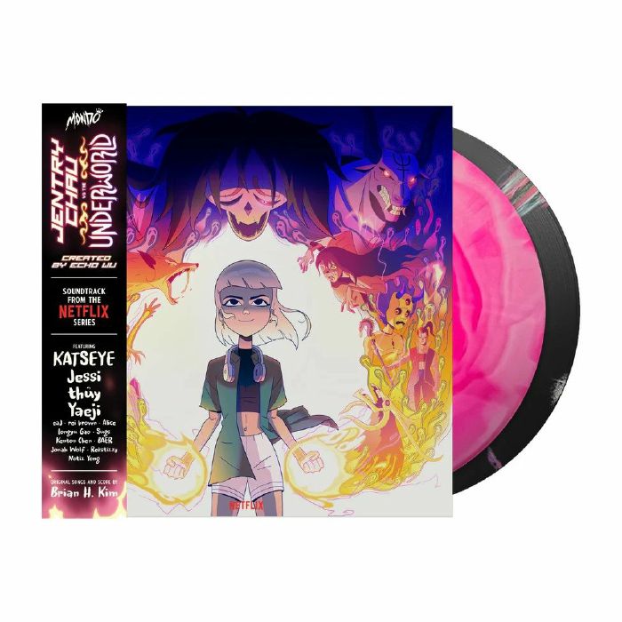 KIM, Brian H - Jentry Chau vs The Underworld (Soundtrack) vinyl sleeve