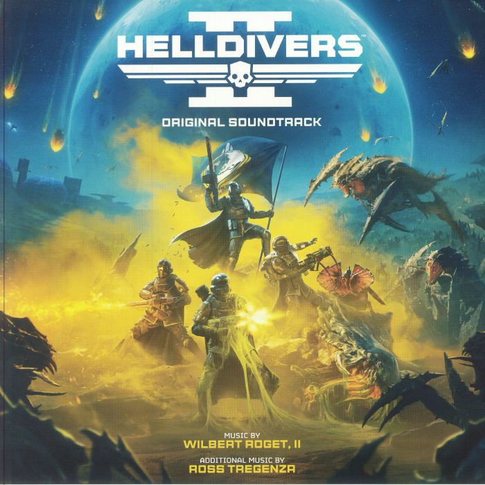 ROGET, Wilbert - Helldivers II (Soundtrack) vinyl sleeve