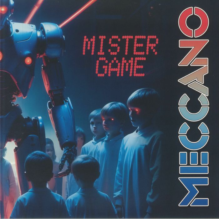 MECCANO feat DAFNE VALLA - Mister Game vinyl sleeve
