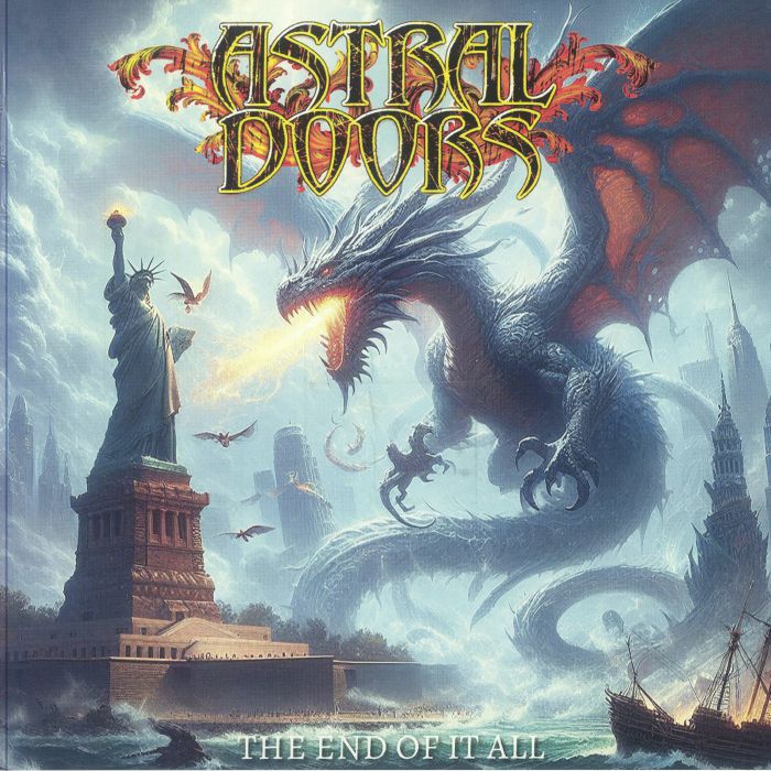 ASTRAL DOORS - The End Of It All vinyl sleeve