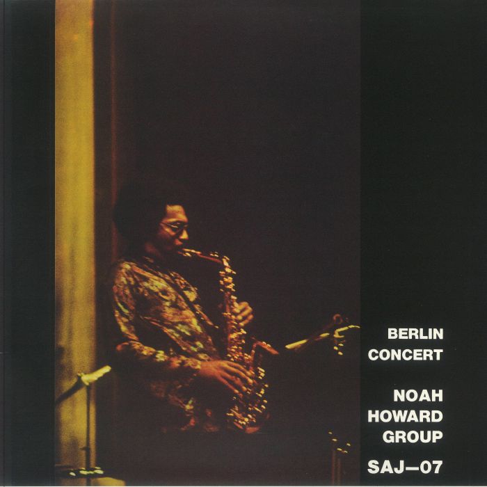 NOAH HOWARD GROUP - Berlin Concert vinyl sleeve