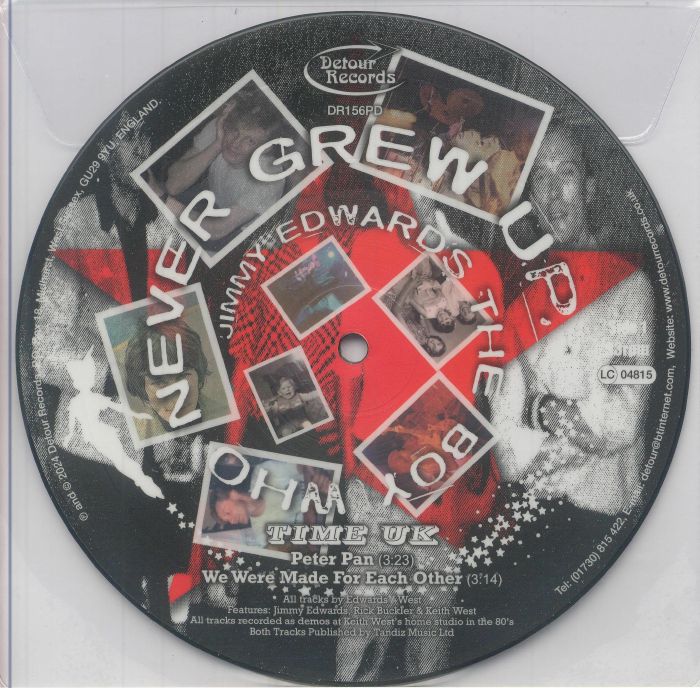 TIME UK - Peter Pan vinyl sleeve