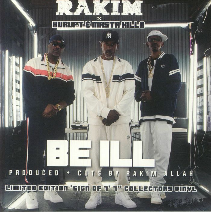 RAKIM - Be Ill vinyl sleeve