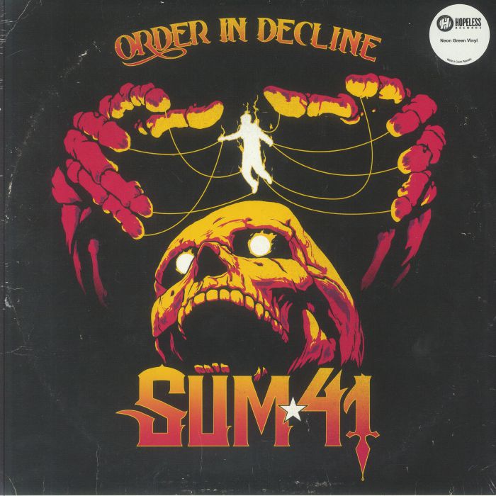 SUM 41 - Order In Decline vinyl sleeve