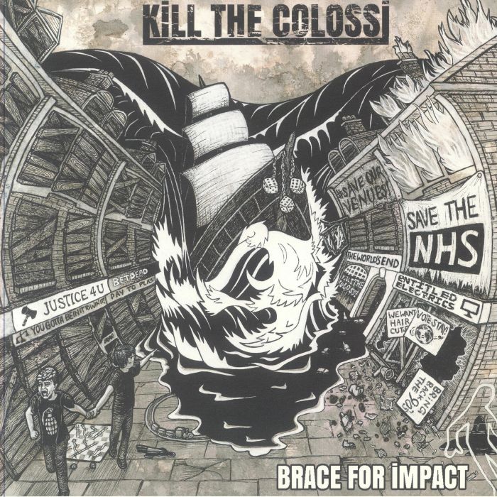 KILL THE COLOSSI - Brace For Impact vinyl sleeve