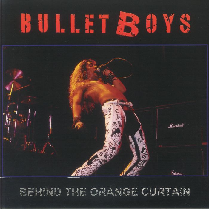 BULLETBOYS - Behind The Orange Curtain vinyl sleeve