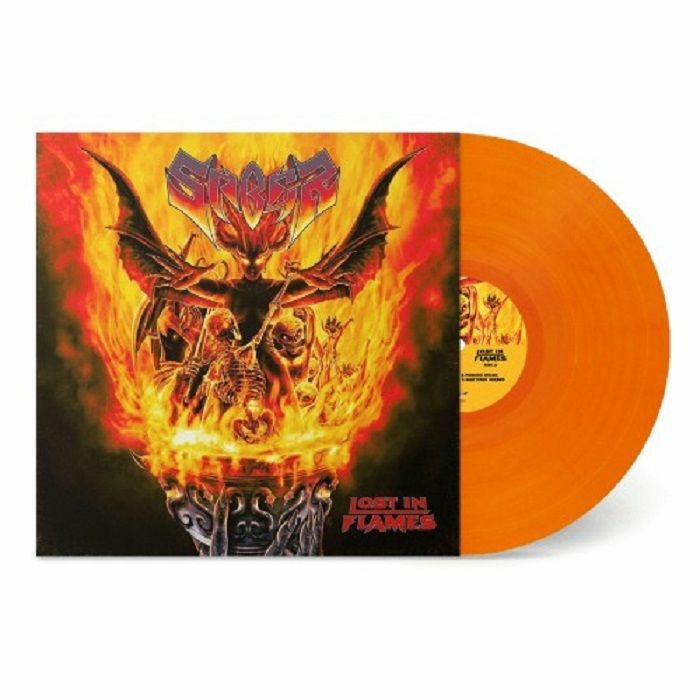 SABER - Lost In Flames vinyl sleeve