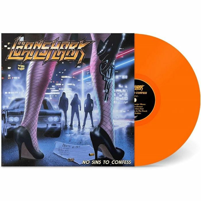 LOANSHARK - No Sins To Confess vinyl sleeve