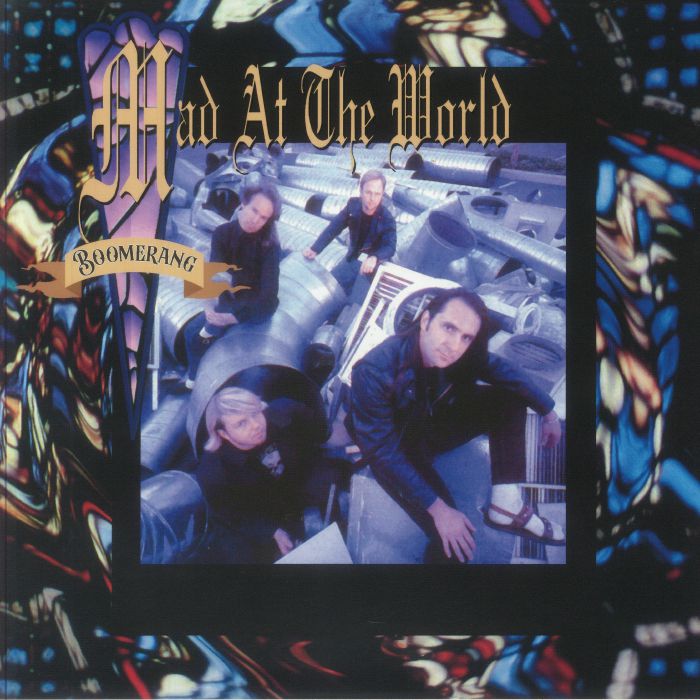 MAD AT THE WORLD - Boomerang (remastered) vinyl sleeve