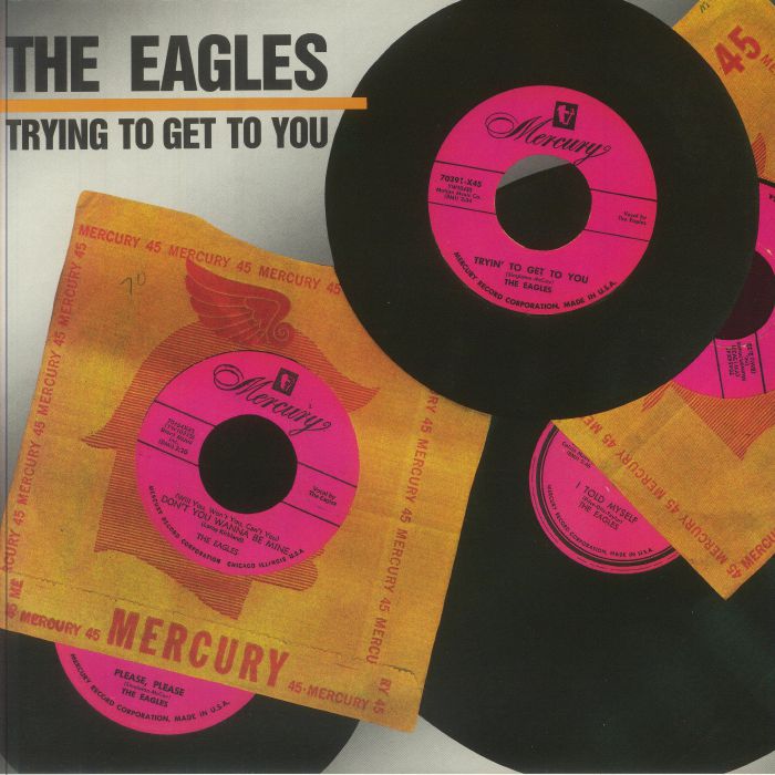 EAGLES, The - Trying To Get To You vinyl sleeve