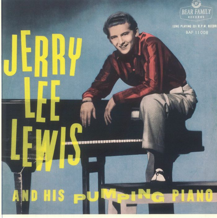 LEWIS, Jerry Lee - Jerry Lee Lewis & His Pumping Piano vinyl sleeve