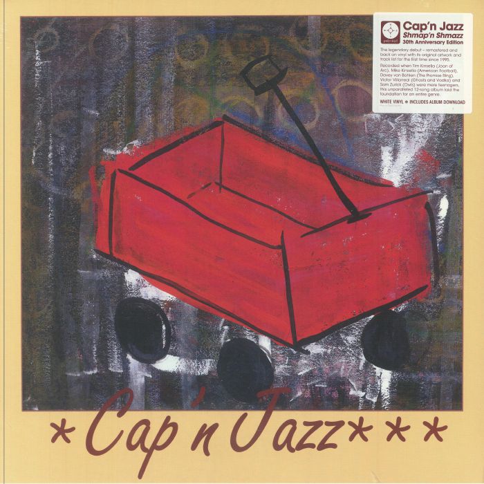 CAP'N JAZZ - Burritos Inspiration Point Fork Balloon Sports Cards In The Spokes Automatic Biographies Kites Kung Fu Trophies Banana Peels We've Slipped On & Egg Shells We've Tippy Toed Over (30th Anniversary Edition) vinyl sleeve