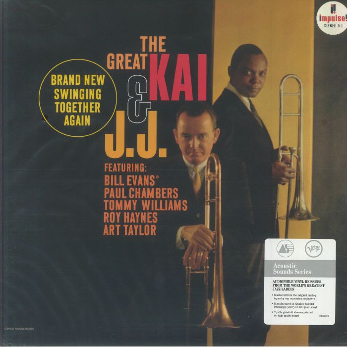 JOHNSON, JJ/KAI WINDING - The Great Kai & JJ (Acoustic Sounds) vinyl sleeve