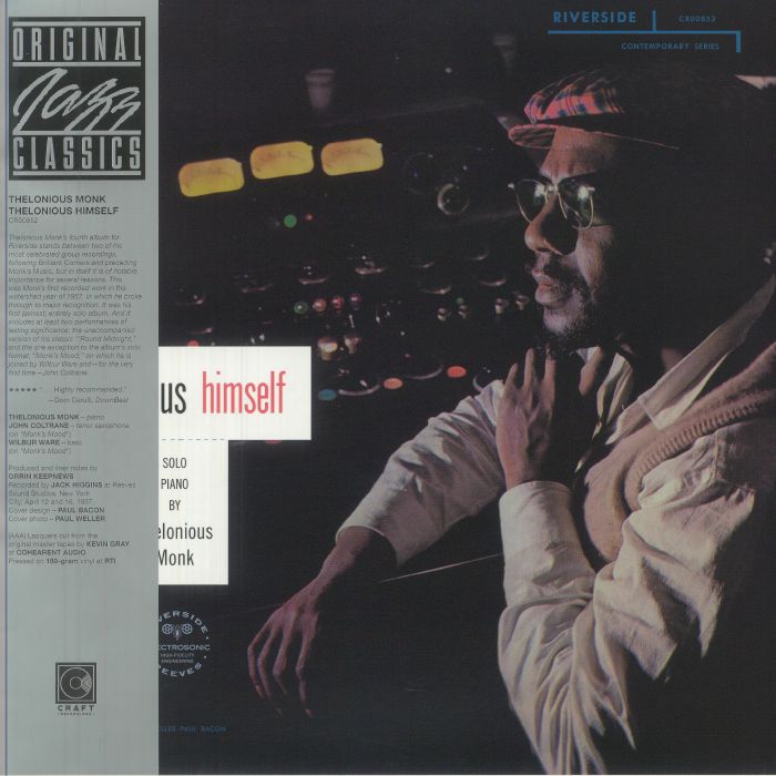 MONK, Thelonious - Thelonious Himself (Original Jazz Classics) vinyl sleeve