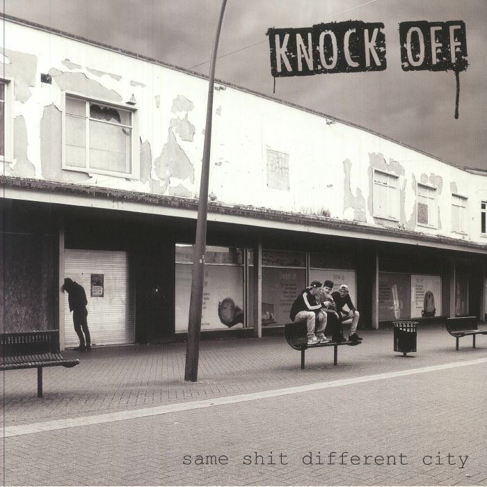 KNOCK OFF - Same Shit Different City vinyl sleeve