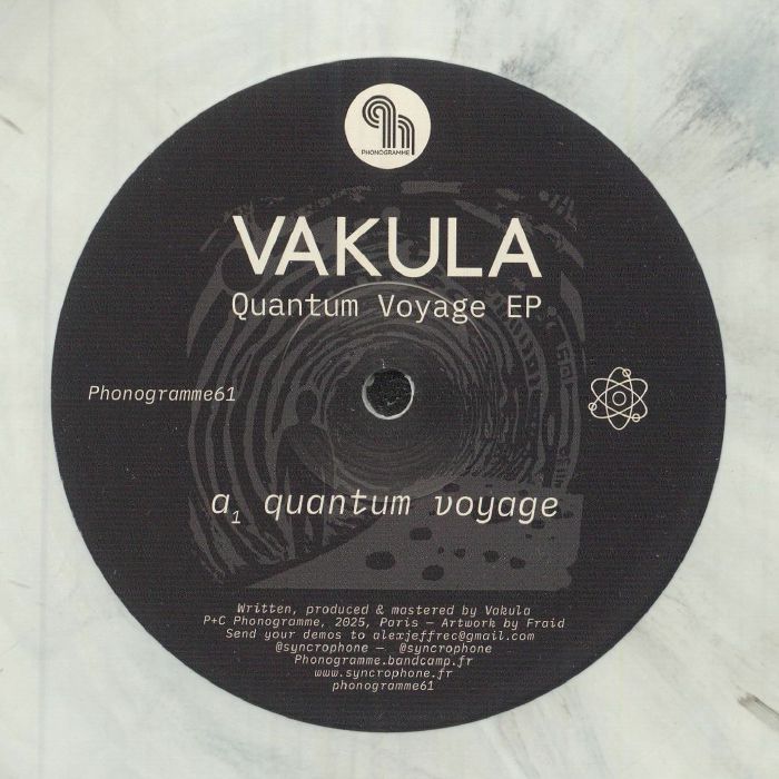 VAKULA - Quantum Voyage EP vinyl sleeve