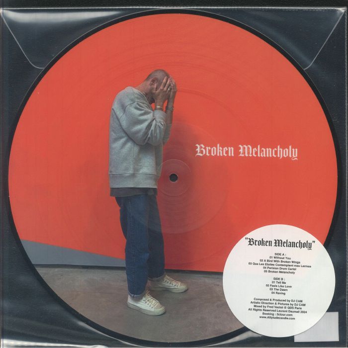 DJ CAM - Broken Melancholy vinyl sleeve