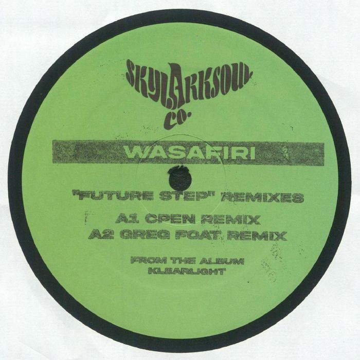 WASAFIRI - Future Step (remixes) vinyl sleeve