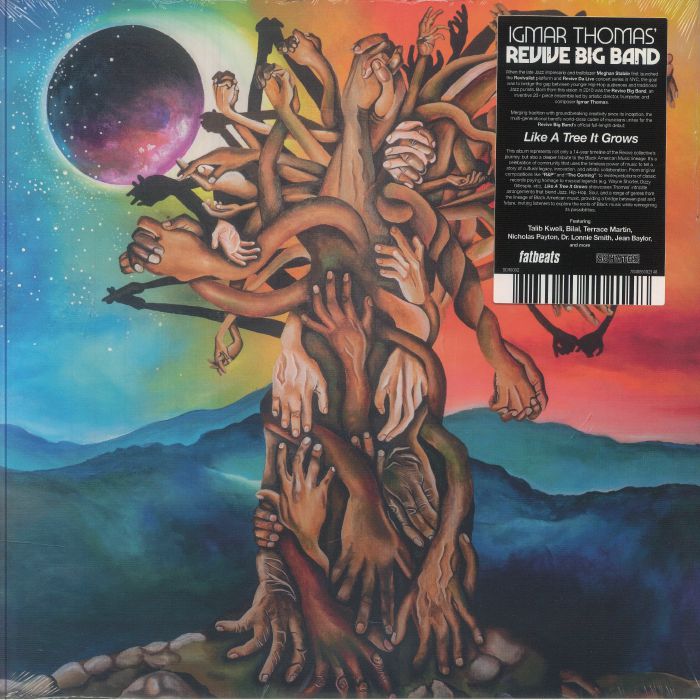 IGMAR THOMAS' REVIVE BIG BAND - Like A Tree It Grows vinyl sleeve