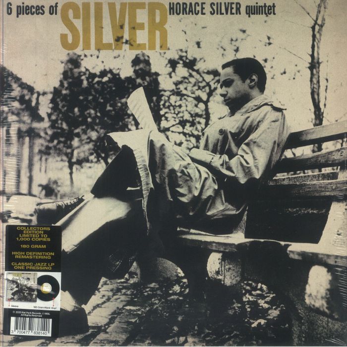 HORACE SILVER QUINTET - 6 Pieces Of Silver (reissue) vinyl sleeve