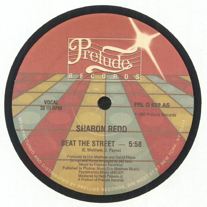 REDD, Sharon - Beat The Street vinyl sleeve