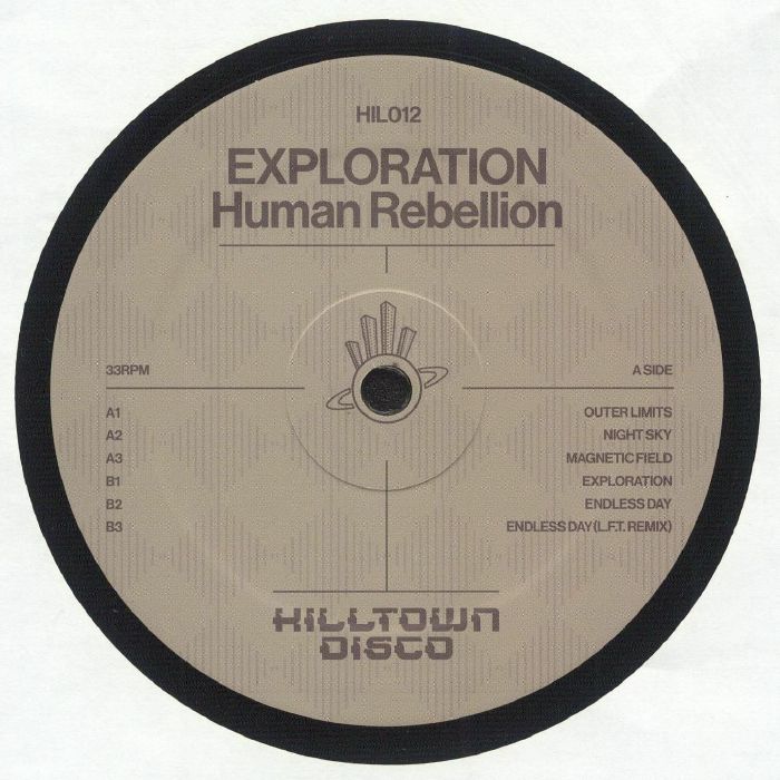 HUMAN REBELLION - Exploration vinyl sleeve