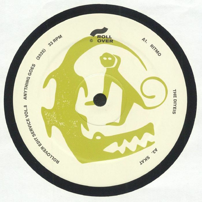 DIYEIS, The - Rollover Edit Service Vol 8 EP vinyl sleeve