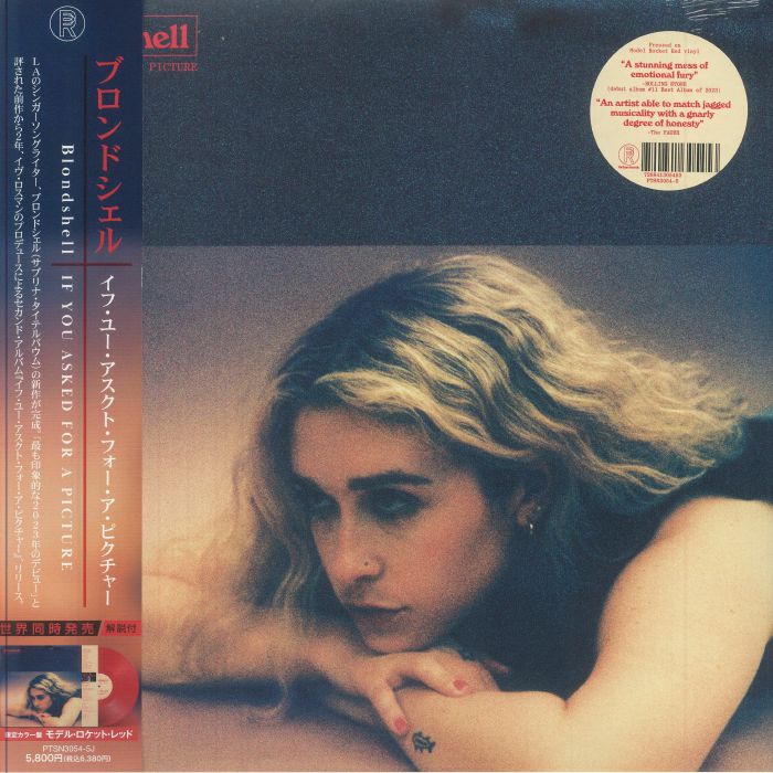 BLONDSHELL - If You Asked For A Picture vinyl sleeve